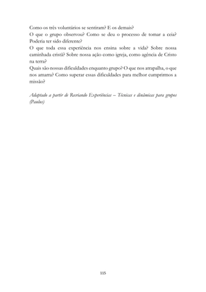ALMANAQUE DO MOBILIZADOR MISSIONÁRIO – Mais de 1.000 páginas de recursos para ampliar a consciência missionária de sua igreja, grupo e família. — page 115