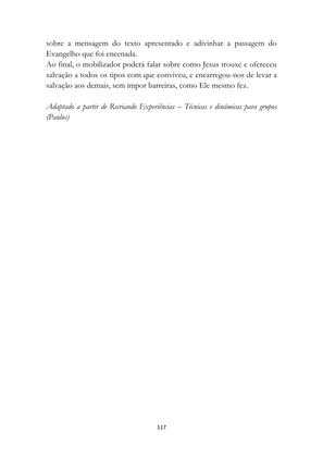 ALMANAQUE DO MOBILIZADOR MISSIONÁRIO – Mais de 1.000 páginas de recursos para ampliar a consciência missionária de sua igreja, grupo e família. — page 117