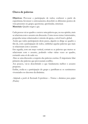 ALMANAQUE DO MOBILIZADOR MISSIONÁRIO – Mais de 1.000 páginas de recursos para ampliar a consciência missionária de sua igreja, grupo e família. — page 118