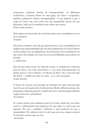 ALMANAQUE DO MOBILIZADOR MISSIONÁRIO – Mais de 1.000 páginas de recursos para ampliar a consciência missionária de sua igreja, grupo e família. — page 126