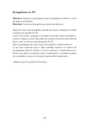 ALMANAQUE DO MOBILIZADOR MISSIONÁRIO – Mais de 1.000 páginas de recursos para ampliar a consciência missionária de sua igreja, grupo e família. — page 130