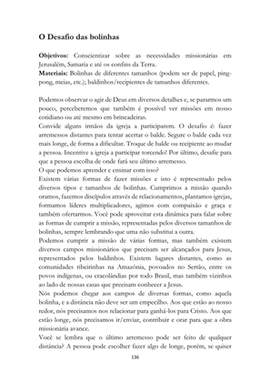 ALMANAQUE DO MOBILIZADOR MISSIONÁRIO – Mais de 1.000 páginas de recursos para ampliar a consciência missionária de sua igreja, grupo e família. — page 136