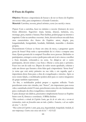 ALMANAQUE DO MOBILIZADOR MISSIONÁRIO – Mais de 1.000 páginas de recursos para ampliar a consciência missionária de sua igreja, grupo e família. — page 141