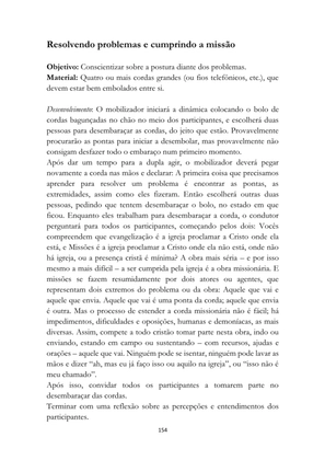 ALMANAQUE DO MOBILIZADOR MISSIONÁRIO – Mais de 1.000 páginas de recursos para ampliar a consciência missionária de sua igreja, grupo e família. — page 154