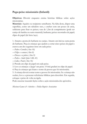 ALMANAQUE DO MOBILIZADOR MISSIONÁRIO – Mais de 1.000 páginas de recursos para ampliar a consciência missionária de sua igreja, grupo e família. — page 162