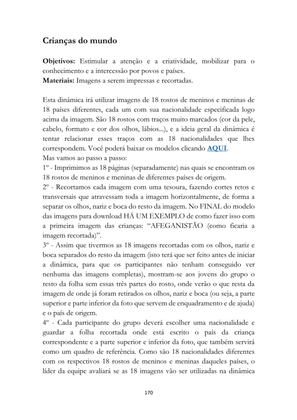 ALMANAQUE DO MOBILIZADOR MISSIONÁRIO – Mais de 1.000 páginas de recursos para ampliar a consciência missionária de sua igreja, grupo e família. — page 170