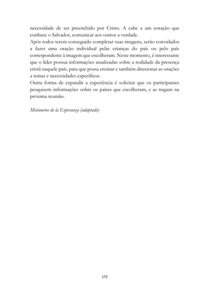 ALMANAQUE DO MOBILIZADOR MISSIONÁRIO – Mais de 1.000 páginas de recursos para ampliar a consciência missionária de sua igreja, grupo e família. — page 172