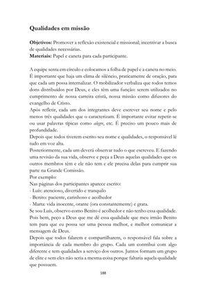 ALMANAQUE DO MOBILIZADOR MISSIONÁRIO – Mais de 1.000 páginas de recursos para ampliar a consciência missionária de sua igreja, grupo e família. — page 188