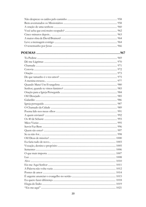 ALMANAQUE DO MOBILIZADOR MISSIONÁRIO – Mais de 1.000 páginas de recursos para ampliar a consciência missionária de sua igreja, grupo e família. — page 20