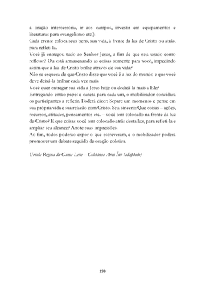 ALMANAQUE DO MOBILIZADOR MISSIONÁRIO – Mais de 1.000 páginas de recursos para ampliar a consciência missionária de sua igreja, grupo e família. — page 193
