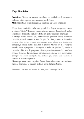 ALMANAQUE DO MOBILIZADOR MISSIONÁRIO – Mais de 1.000 páginas de recursos para ampliar a consciência missionária de sua igreja, grupo e família. — page 199
