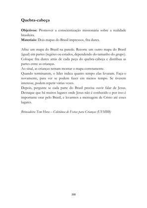 ALMANAQUE DO MOBILIZADOR MISSIONÁRIO – Mais de 1.000 páginas de recursos para ampliar a consciência missionária de sua igreja, grupo e família. — page 200