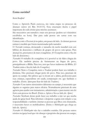 ALMANAQUE DO MOBILIZADOR MISSIONÁRIO – Mais de 1.000 páginas de recursos para ampliar a consciência missionária de sua igreja, grupo e família. — page 215