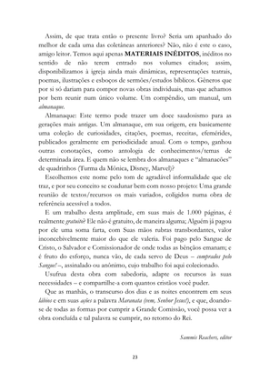ALMANAQUE DO MOBILIZADOR MISSIONÁRIO – Mais de 1.000 páginas de recursos para ampliar a consciência missionária de sua igreja, grupo e família. — page 23