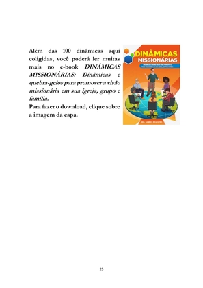 ALMANAQUE DO MOBILIZADOR MISSIONÁRIO – Mais de 1.000 páginas de recursos para ampliar a consciência missionária de sua igreja, grupo e família. — page 25