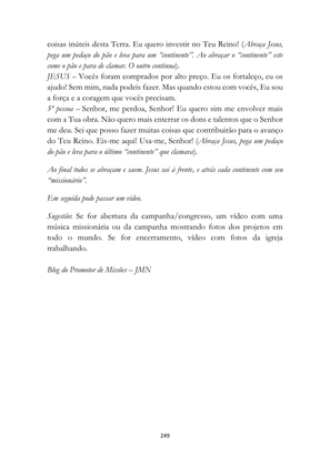 ALMANAQUE DO MOBILIZADOR MISSIONÁRIO – Mais de 1.000 páginas de recursos para ampliar a consciência missionária de sua igreja, grupo e família. — page 249