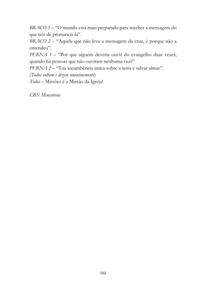 ALMANAQUE DO MOBILIZADOR MISSIONÁRIO – Mais de 1.000 páginas de recursos para ampliar a consciência missionária de sua igreja, grupo e família. — page 252