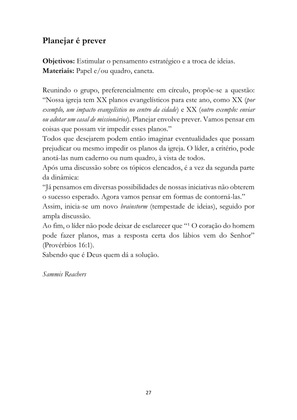 ALMANAQUE DO MOBILIZADOR MISSIONÁRIO – Mais de 1.000 páginas de recursos para ampliar a consciência missionária de sua igreja, grupo e família. — page 27