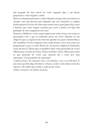 ALMANAQUE DO MOBILIZADOR MISSIONÁRIO – Mais de 1.000 páginas de recursos para ampliar a consciência missionária de sua igreja, grupo e família. — page 263