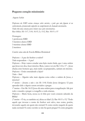 ALMANAQUE DO MOBILIZADOR MISSIONÁRIO – Mais de 1.000 páginas de recursos para ampliar a consciência missionária de sua igreja, grupo e família. — page 268