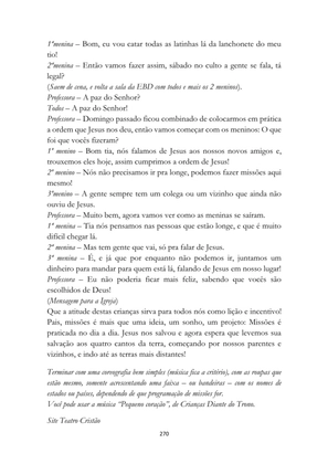 ALMANAQUE DO MOBILIZADOR MISSIONÁRIO – Mais de 1.000 páginas de recursos para ampliar a consciência missionária de sua igreja, grupo e família. — page 270