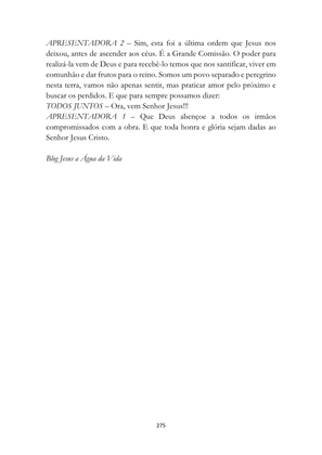 ALMANAQUE DO MOBILIZADOR MISSIONÁRIO – Mais de 1.000 páginas de recursos para ampliar a consciência missionária de sua igreja, grupo e família. — page 275