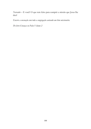 ALMANAQUE DO MOBILIZADOR MISSIONÁRIO – Mais de 1.000 páginas de recursos para ampliar a consciência missionária de sua igreja, grupo e família. — page 330