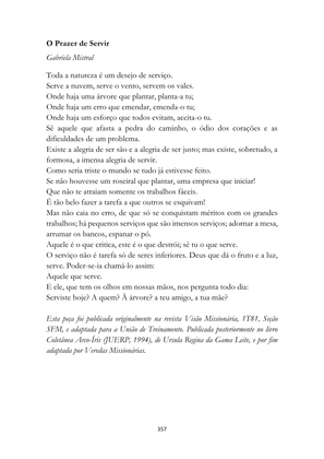ALMANAQUE DO MOBILIZADOR MISSIONÁRIO – Mais de 1.000 páginas de recursos para ampliar a consciência missionária de sua igreja, grupo e família. — page 357