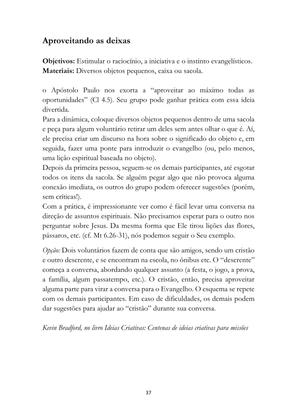 ALMANAQUE DO MOBILIZADOR MISSIONÁRIO – Mais de 1.000 páginas de recursos para ampliar a consciência missionária de sua igreja, grupo e família. — page 37