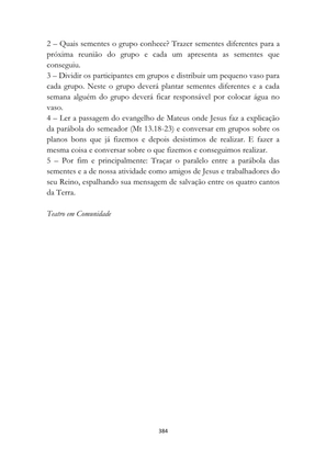 ALMANAQUE DO MOBILIZADOR MISSIONÁRIO – Mais de 1.000 páginas de recursos para ampliar a consciência missionária de sua igreja, grupo e família. — page 384