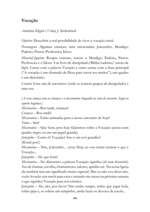 ALMANAQUE DO MOBILIZADOR MISSIONÁRIO – Mais de 1.000 páginas de recursos para ampliar a consciência missionária de sua igreja, grupo e família. — page 385