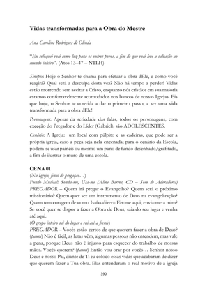 ALMANAQUE DO MOBILIZADOR MISSIONÁRIO – Mais de 1.000 páginas de recursos para ampliar a consciência missionária de sua igreja, grupo e família. — page 390