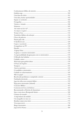 ALMANAQUE DO MOBILIZADOR MISSIONÁRIO – Mais de 1.000 páginas de recursos para ampliar a consciência missionária de sua igreja, grupo e família. — page 5