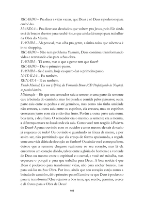 ALMANAQUE DO MOBILIZADOR MISSIONÁRIO – Mais de 1.000 páginas de recursos para ampliar a consciência missionária de sua igreja, grupo e família. — page 403