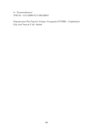 ALMANAQUE DO MOBILIZADOR MISSIONÁRIO – Mais de 1.000 páginas de recursos para ampliar a consciência missionária de sua igreja, grupo e família. — page 429
