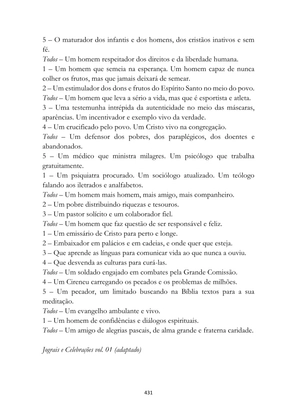 ALMANAQUE DO MOBILIZADOR MISSIONÁRIO – Mais de 1.000 páginas de recursos para ampliar a consciência missionária de sua igreja, grupo e família. — page 431