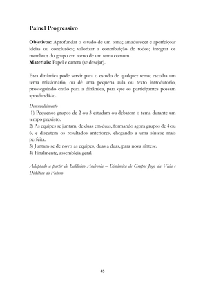 ALMANAQUE DO MOBILIZADOR MISSIONÁRIO – Mais de 1.000 páginas de recursos para ampliar a consciência missionária de sua igreja, grupo e família. — page 45