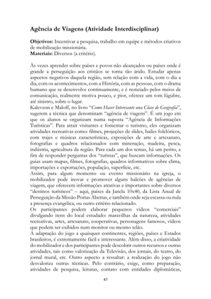 ALMANAQUE DO MOBILIZADOR MISSIONÁRIO – Mais de 1.000 páginas de recursos para ampliar a consciência missionária de sua igreja, grupo e família. — page 47
