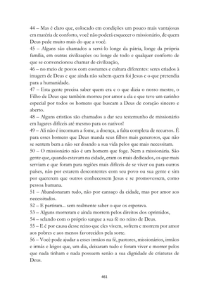 ALMANAQUE DO MOBILIZADOR MISSIONÁRIO – Mais de 1.000 páginas de recursos para ampliar a consciência missionária de sua igreja, grupo e família. — page 461