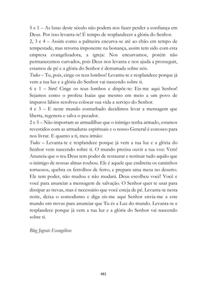 ALMANAQUE DO MOBILIZADOR MISSIONÁRIO – Mais de 1.000 páginas de recursos para ampliar a consciência missionária de sua igreja, grupo e família. — page 481