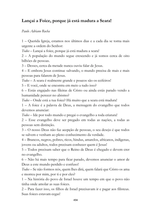 ALMANAQUE DO MOBILIZADOR MISSIONÁRIO – Mais de 1.000 páginas de recursos para ampliar a consciência missionária de sua igreja, grupo e família. — page 494