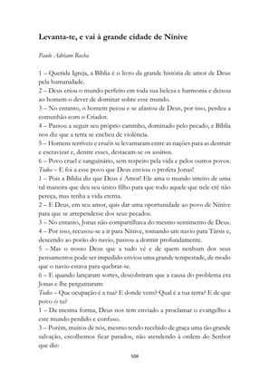 ALMANAQUE DO MOBILIZADOR MISSIONÁRIO – Mais de 1.000 páginas de recursos para ampliar a consciência missionária de sua igreja, grupo e família. — page 504