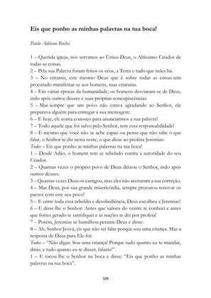ALMANAQUE DO MOBILIZADOR MISSIONÁRIO – Mais de 1.000 páginas de recursos para ampliar a consciência missionária de sua igreja, grupo e família. — page 508