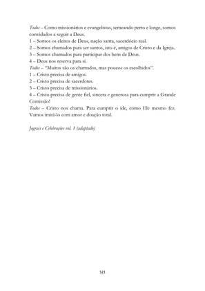 ALMANAQUE DO MOBILIZADOR MISSIONÁRIO – Mais de 1.000 páginas de recursos para ampliar a consciência missionária de sua igreja, grupo e família. — page 521