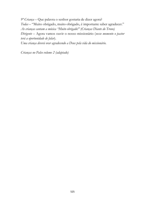 ALMANAQUE DO MOBILIZADOR MISSIONÁRIO – Mais de 1.000 páginas de recursos para ampliar a consciência missionária de sua igreja, grupo e família. — page 525