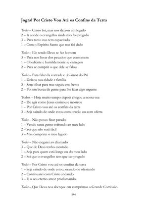 ALMANAQUE DO MOBILIZADOR MISSIONÁRIO – Mais de 1.000 páginas de recursos para ampliar a consciência missionária de sua igreja, grupo e família. — page 544