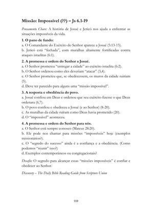 ALMANAQUE DO MOBILIZADOR MISSIONÁRIO – Mais de 1.000 páginas de recursos para ampliar a consciência missionária de sua igreja, grupo e família. — page 559