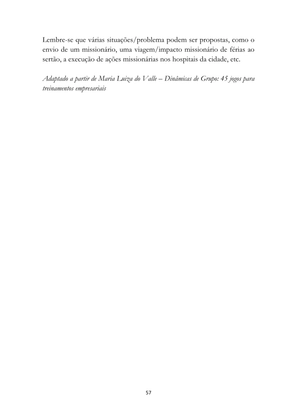 ALMANAQUE DO MOBILIZADOR MISSIONÁRIO – Mais de 1.000 páginas de recursos para ampliar a consciência missionária de sua igreja, grupo e família. — page 57