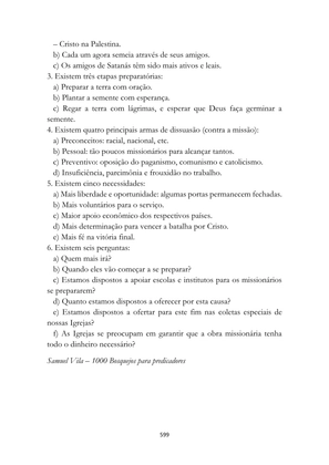 ALMANAQUE DO MOBILIZADOR MISSIONÁRIO – Mais de 1.000 páginas de recursos para ampliar a consciência missionária de sua igreja, grupo e família. — page 599