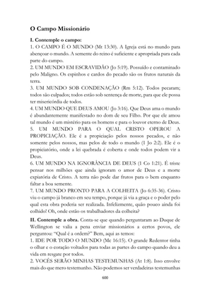 ALMANAQUE DO MOBILIZADOR MISSIONÁRIO – Mais de 1.000 páginas de recursos para ampliar a consciência missionária de sua igreja, grupo e família. — page 600